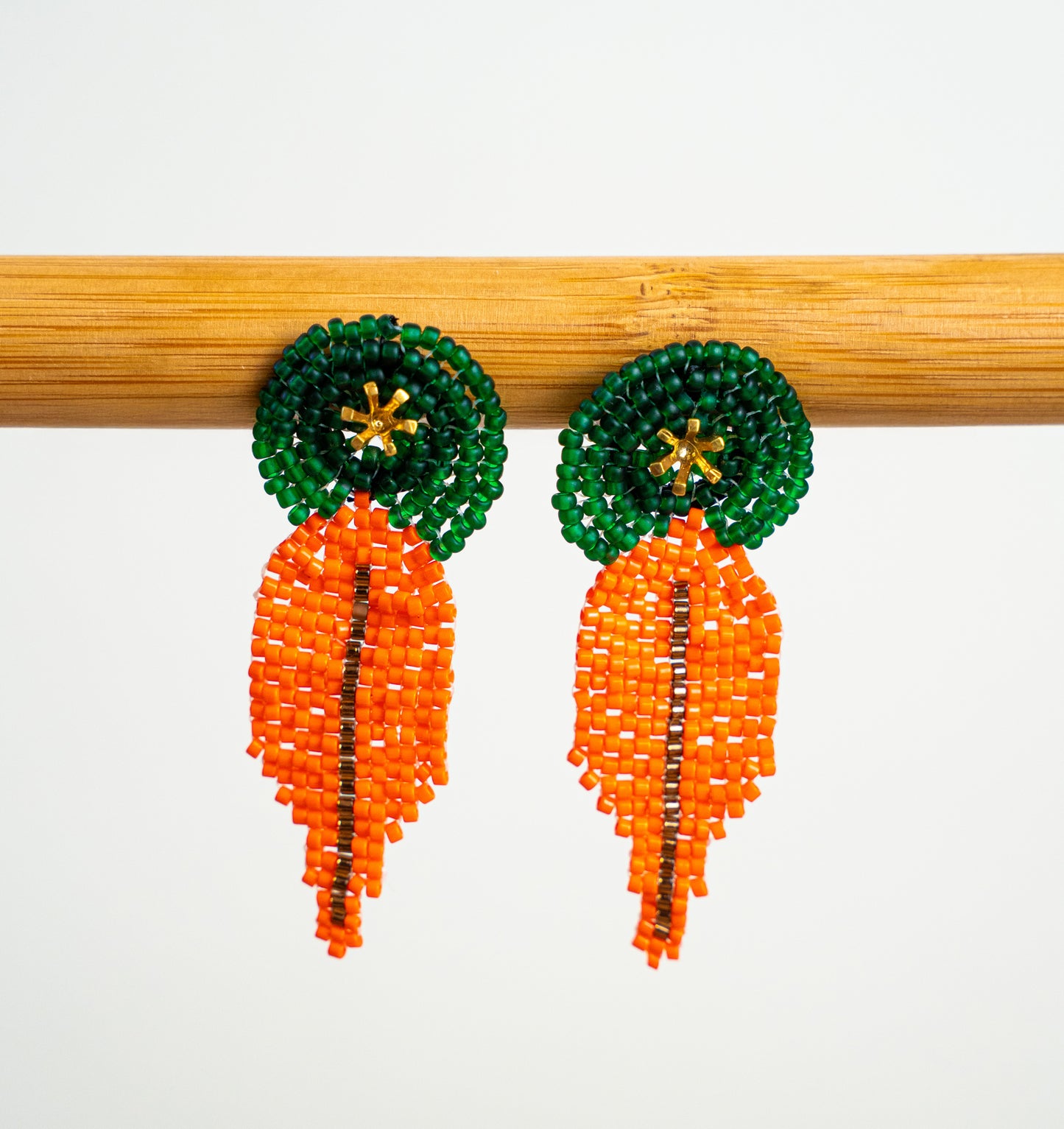 ARETES SEMILLA DE FUEGO