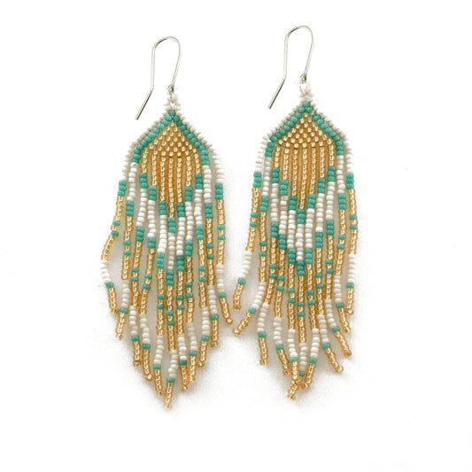 ARETES LLUVIA DE ORQUÍDEAS