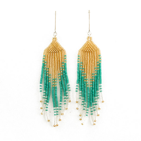ARETES CANTO DEL PÁJARO AZUL