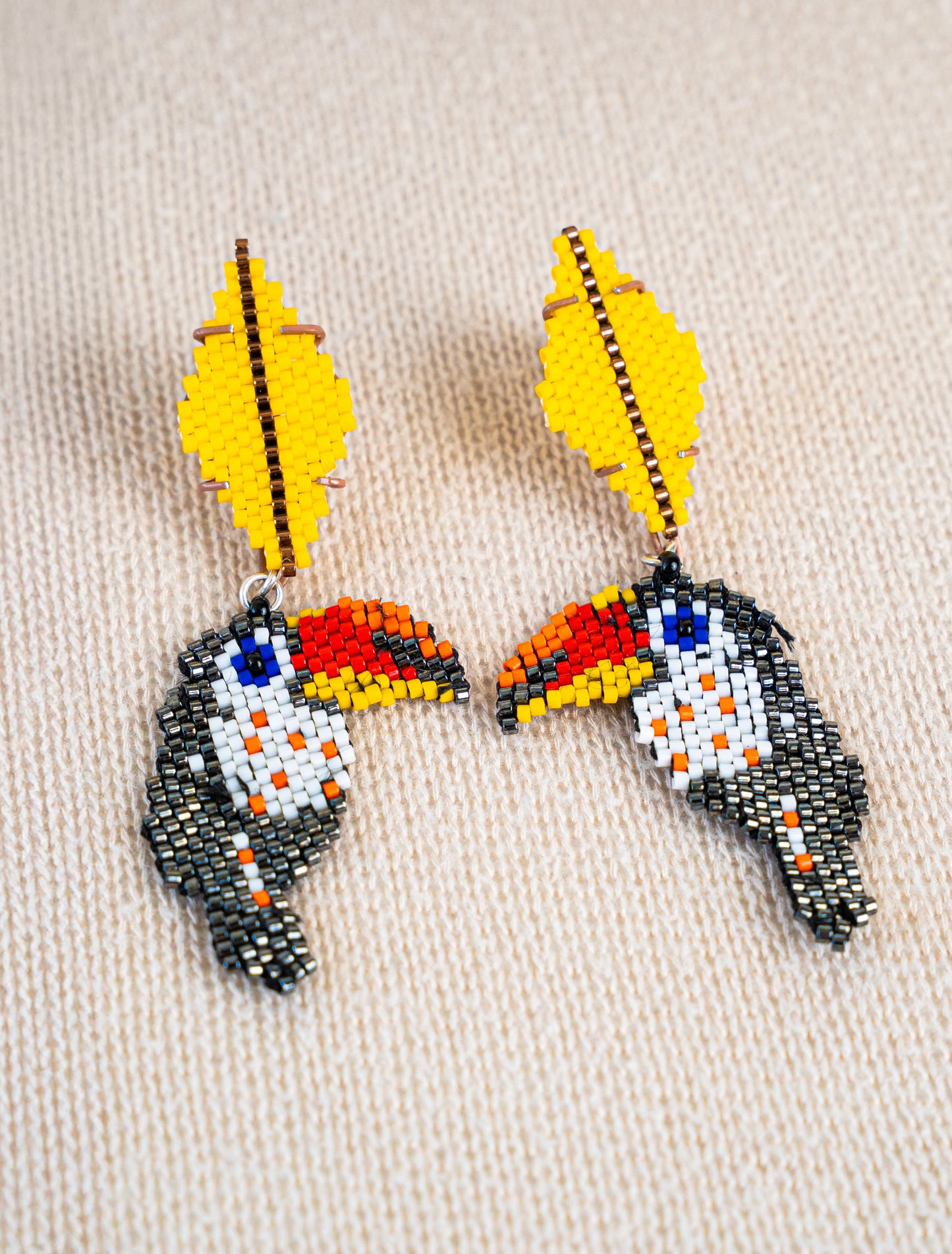 ARETES TUCÁN ESMERALDA