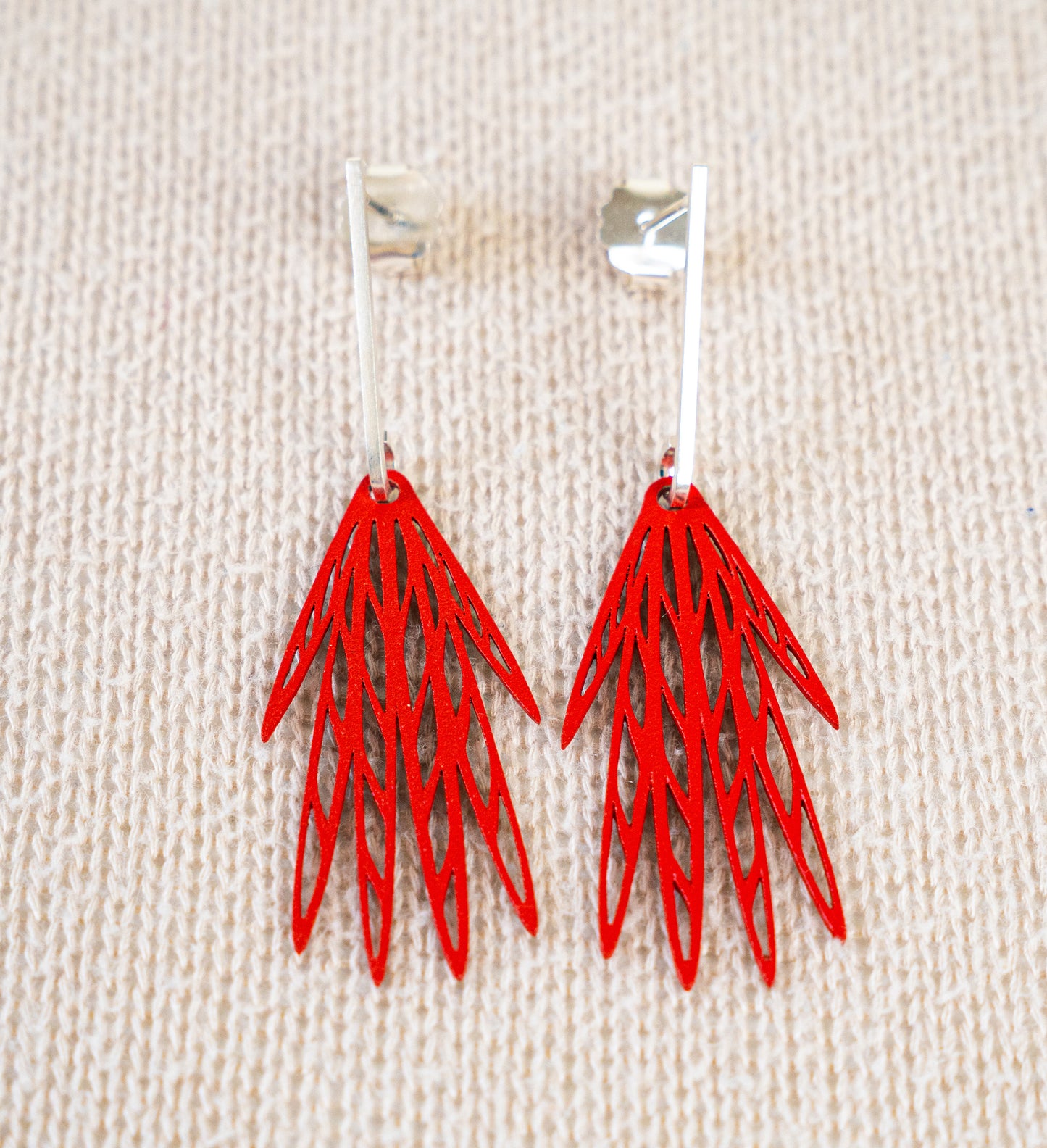 ARETES ALMA ROJA