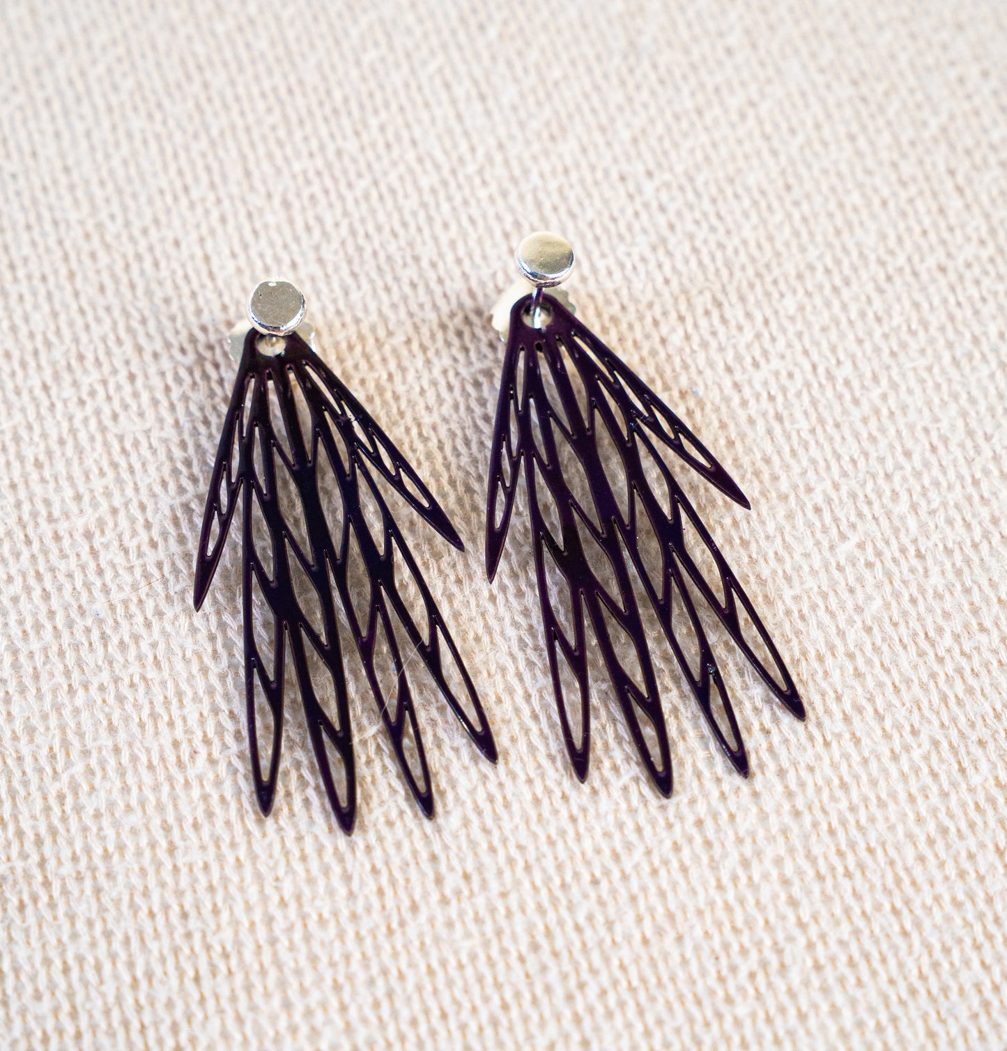 ARETES ALAS DE MEDIA NOCHE